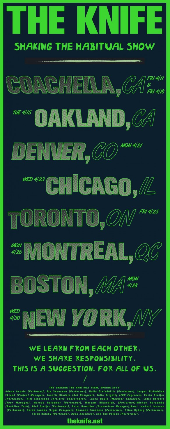 2014 - US Tour - Poster